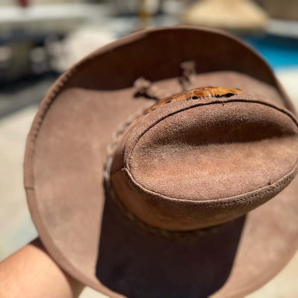 United Hatters Cap & Millinery Works Int. Union Vintage Western Cowboy Hat sz sm - Picture 4 of 7